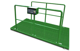 畜産計量器　移動式牛衡機/簡易型牛衡機　5S