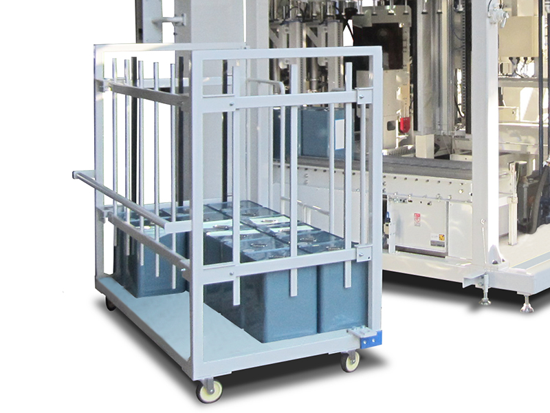 18L缶全自動充填機 TFM-30AP 空缶カーゴ